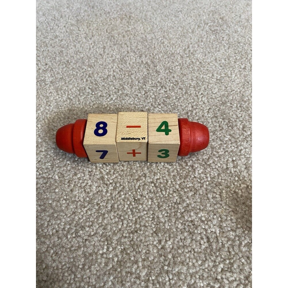 Maple Landmark Wooden Spiny Math Educational STEM Toy Made in USA